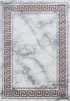 Modern laagpolig vloerkleed Naxos - brons 3818 - 200x290 cm