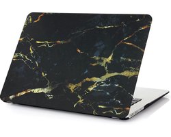 Laptopcover - Geschikt voor MacBook Pro 13 inch - Case - Cover - Hardcase - A1706/A1708/A2338/A2686 (M1,M2,Touchbar, 2016-2022) - Marmer Zwart Goud Laptopcover - Geschikt voor MacBook Pro 13 inch - Case - Cover - Hardcase - A1706/A1708/A2338/A2686 (M1,M2,Touchbar, 2016-2022) - Marmer Zwart Goud