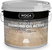 Houten Vloer Olie - Woca - Diamond oil active - Sand Grey - 1L