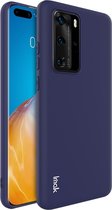 Voor Huawei P40 Pro IMAK UC-1-serie schokbestendig mat TPU beschermhoes (blauw)