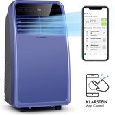 Klarstein Metrobreeze New York Smart 7k mobiele airco met WiFi - 7.000 BTU / 2,1 kW 290 m³/h - air conditioner portable voor 21 - 34m² - mobile airconditioning ventilator - aircool