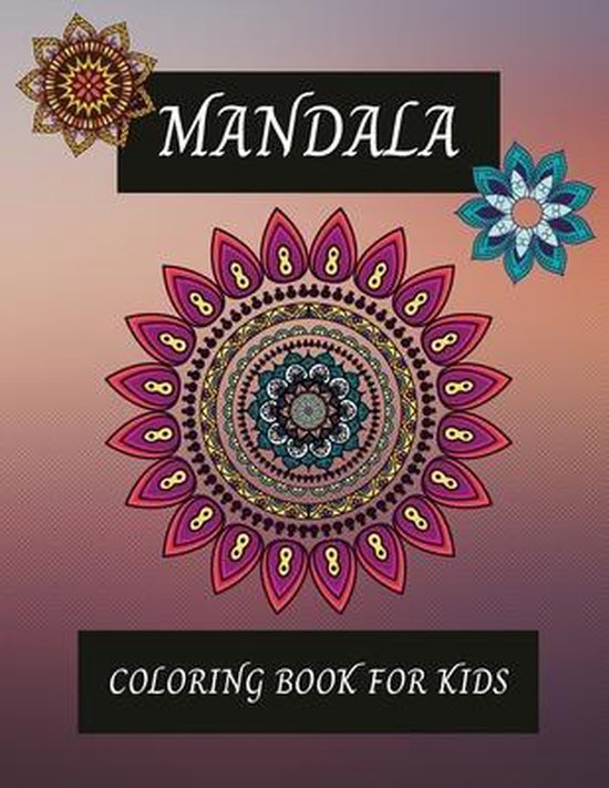 Mandala Coloring book for kids - cover