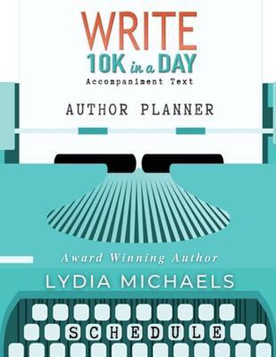 Write 10K in a Day Author Planner - cover