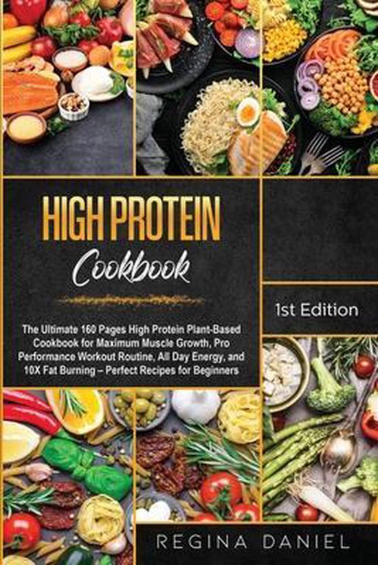 High protein Cookbook, Regina Daniel 9781802000306 Boeken