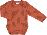 Trixie Baby romper lange mouw Brave Bear