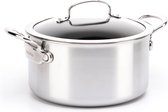 Bol.com GreenPan Barcelona Evershine kookpot met deksel 24cm/5.8L aanbieding