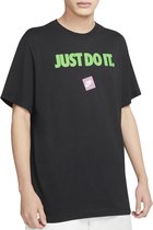 Nike T-shirt - Mannen - Zwart/Groen