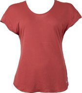 Nike Breathe Cool  Sportshirt - Maat M  - Vrouwen - Donker rood