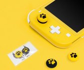 Holy grips - Nintendo switch thumb grips - switch lite - Cat paw - Geel zwart mix