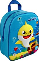 Baby Shark 3D rugzak met geluid 28 cm