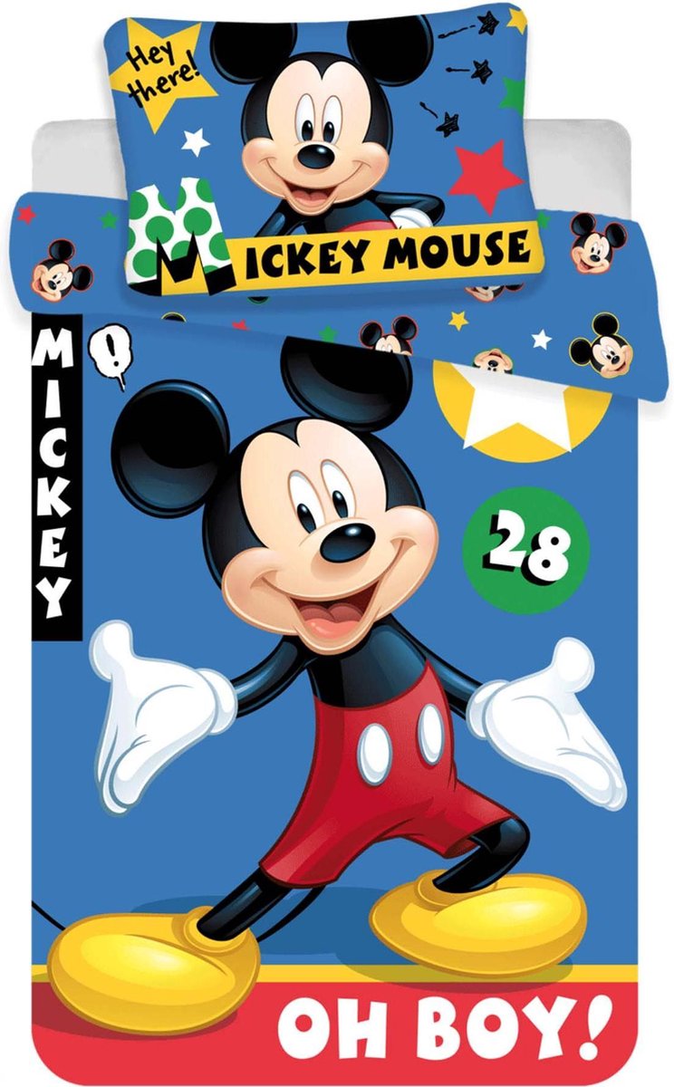 Bed Linen - Junior Size 100 x 140 cm - Mickey (1000269) Bed Linen - Junior Size 100 x 140 cm - Mickey (1000269)