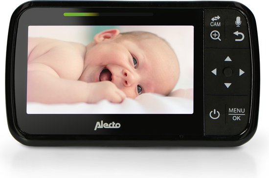 Alecto DVM149 - Babyfoon met camera - Temperatuurweergave - Zwart | bol.com