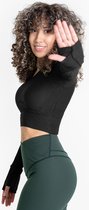 Sport Top Elixer Conceal - Longsleeve Thumbhole - Black Beauty