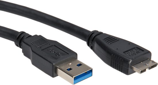 ROLINE Cavo USB 2.0 Lungo 3 Metri – Da USB A A Micro USB B, Nero, Alta Velocità - 4