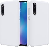 Mobigear Color Siliconen Backcover voor de Xiaomi Mi 9 - Wit