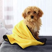 Serviette pour chien - Serviette pour Chiens - Serviette Microfibre - Couverture Chiens - Serviette de bain - chien peignoir - sèche - serviettes Chien - Super Absorbant - 140 * 70cm