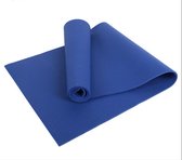 I-Wannahave Yogamat - Yogamat gemaakt van schuim - Zacht PVC - Antislip - Blauw