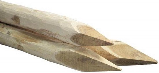 Robinia Ronde weidepaal - 200cm lang - 8-10cm dik