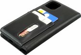 iPhone XR hoesje Leren bookcase met pasjeshouder - iPhone XR hoesje - Walletcase - leren iPhone XR bookcase - iPhone XR hoesje met pasjeshouder