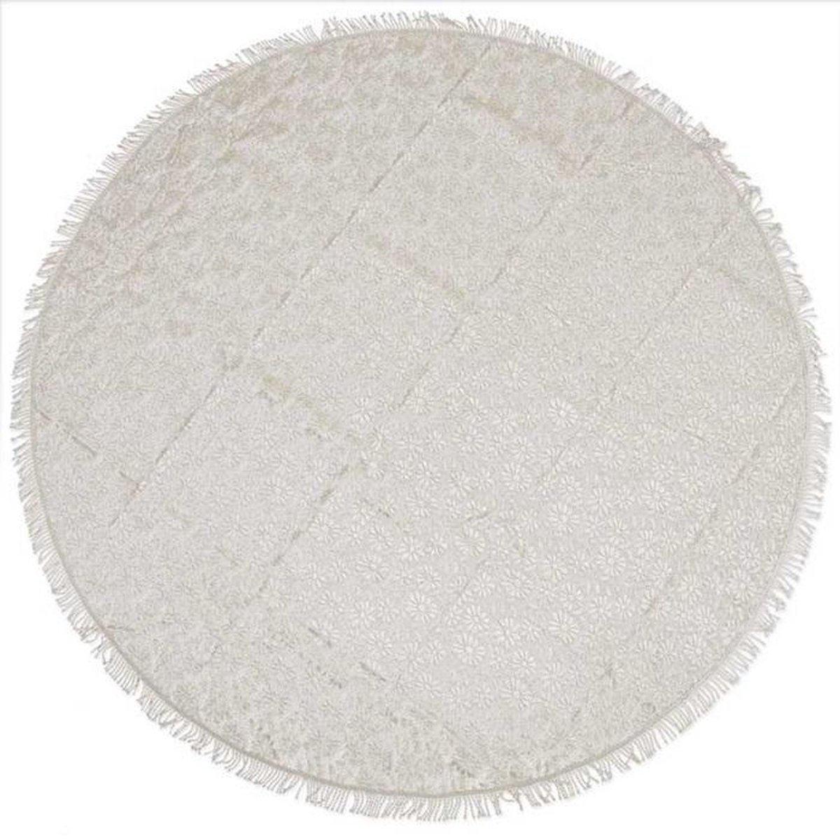 Unique Living Foam Tuintafelkleed - 160 Rond - Pebble