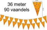 Vlaggenlijn Oranje - Voetbal - EK/WK - Koningsdag - Bierpul -36 meter