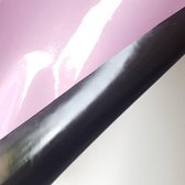 Latex rubber stof - Lila/Zwart - 2 kleuren dubbelzijdig - 0.40 mm LatexRepair
