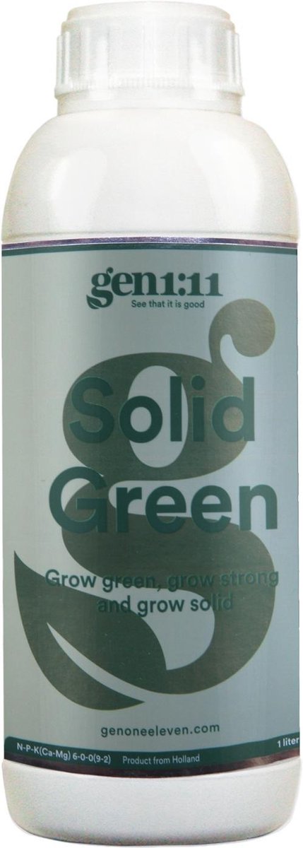 Gen1:11 Solid green 1 ltr