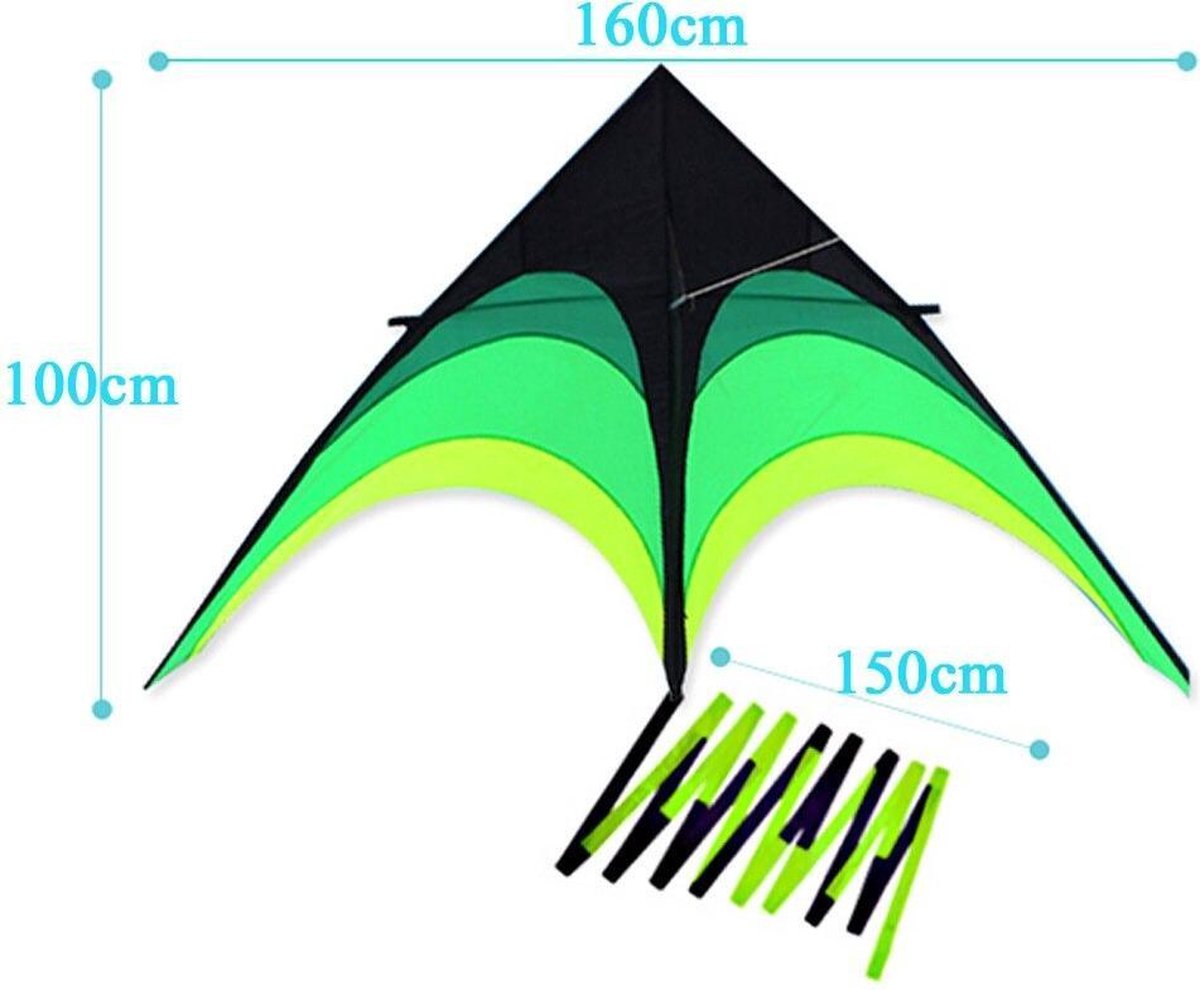 ✿BrenLux® Vent cerf-volant adultes - Cerf-volant avec 100 mètres de corde  GRATUITS 