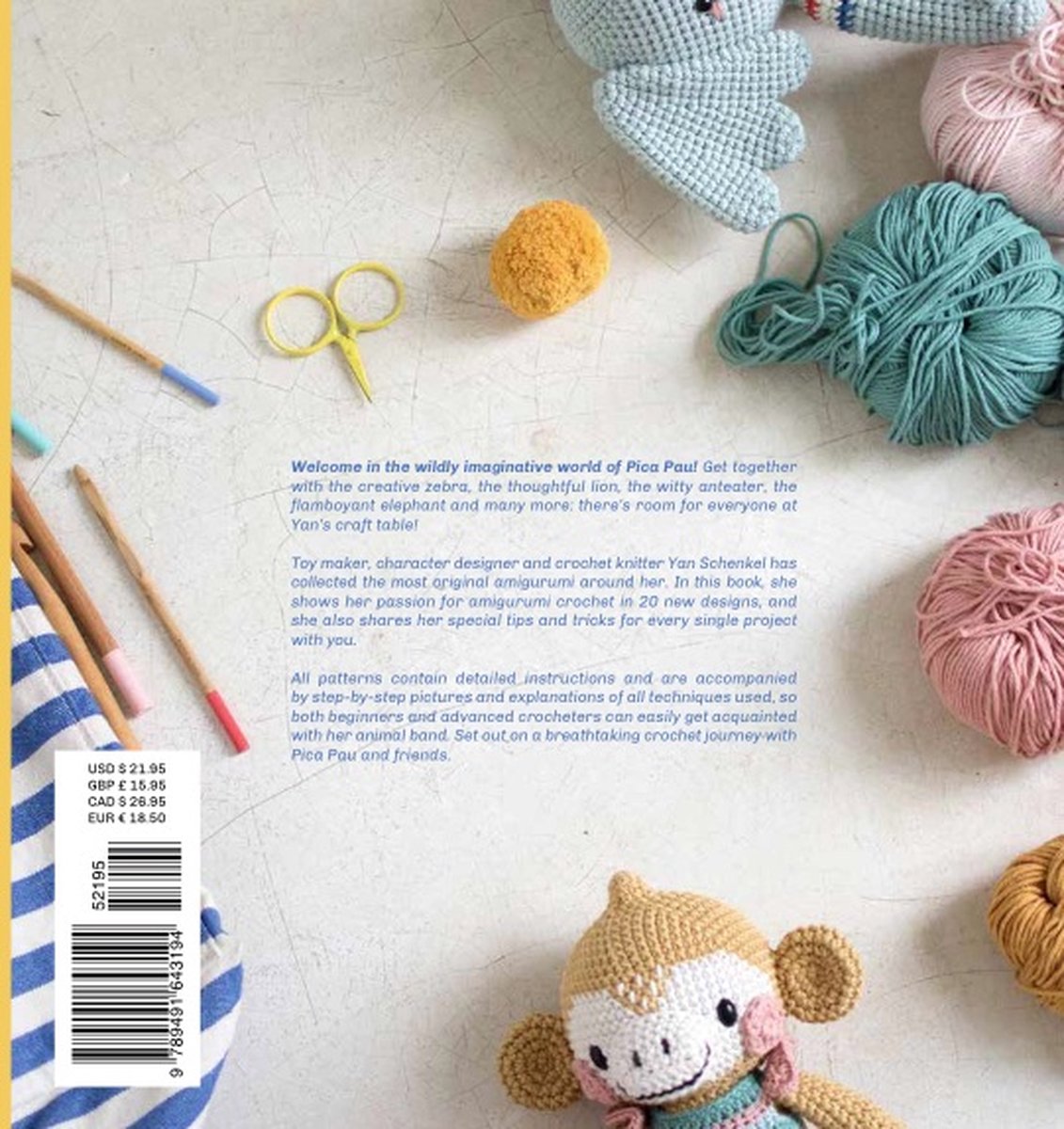 Pica Pau 2 - Maak 20 kleurrijke amigurumidiertjes - back cover