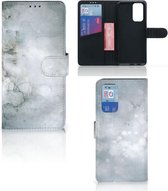 Flip case OnePlus 9 Pro Smartphone Hoesje Painting Grey