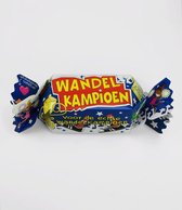 Snoeptoffee - Wandelkampioen - Gevuld met Snoep - In cadeauverpakking met gekleurd lint