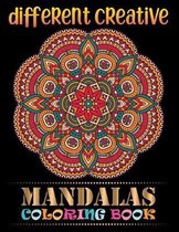 Different Creative Mandalas Coloring Book