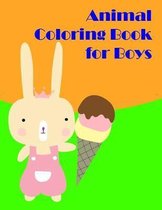 Animal Coloring Book for Boys