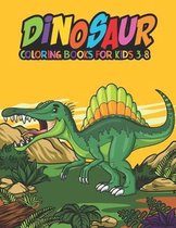 Dinosaur Coloring Books for Kids 3-8