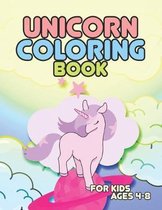 Unicorn Coloring Book for Kids Ages 4-8