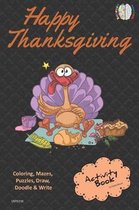 Happy Thanksgiving Activity Book for Creative Noggins