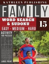 Family Word Search and Sudoku Puzzles Large Print