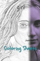 Girl Coloring Sheets