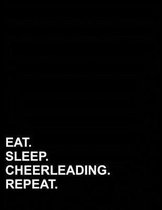 Eat Sleep Cheerleading Repeat: Isometric Graph Paper Notebook