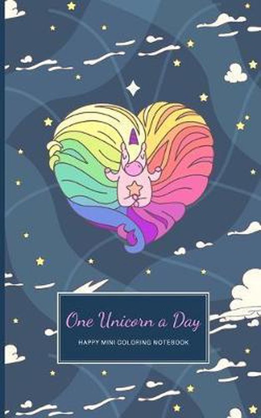 Inspirational Notebooks- One Unicorn A Day - cover