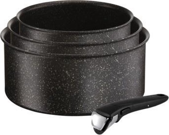 Tefal Ingenio steelpannen set met handgreep