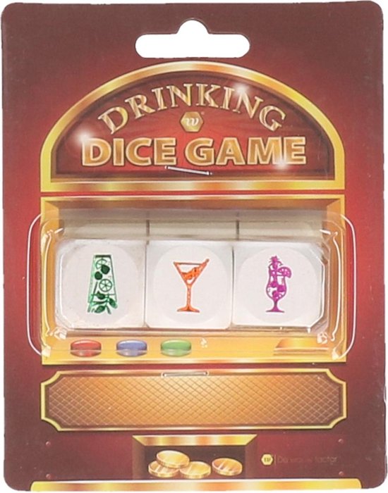 Drinkspel | Drinking dice | Voordrinken | Party | Feestje | Drank spel | Dobbelspel