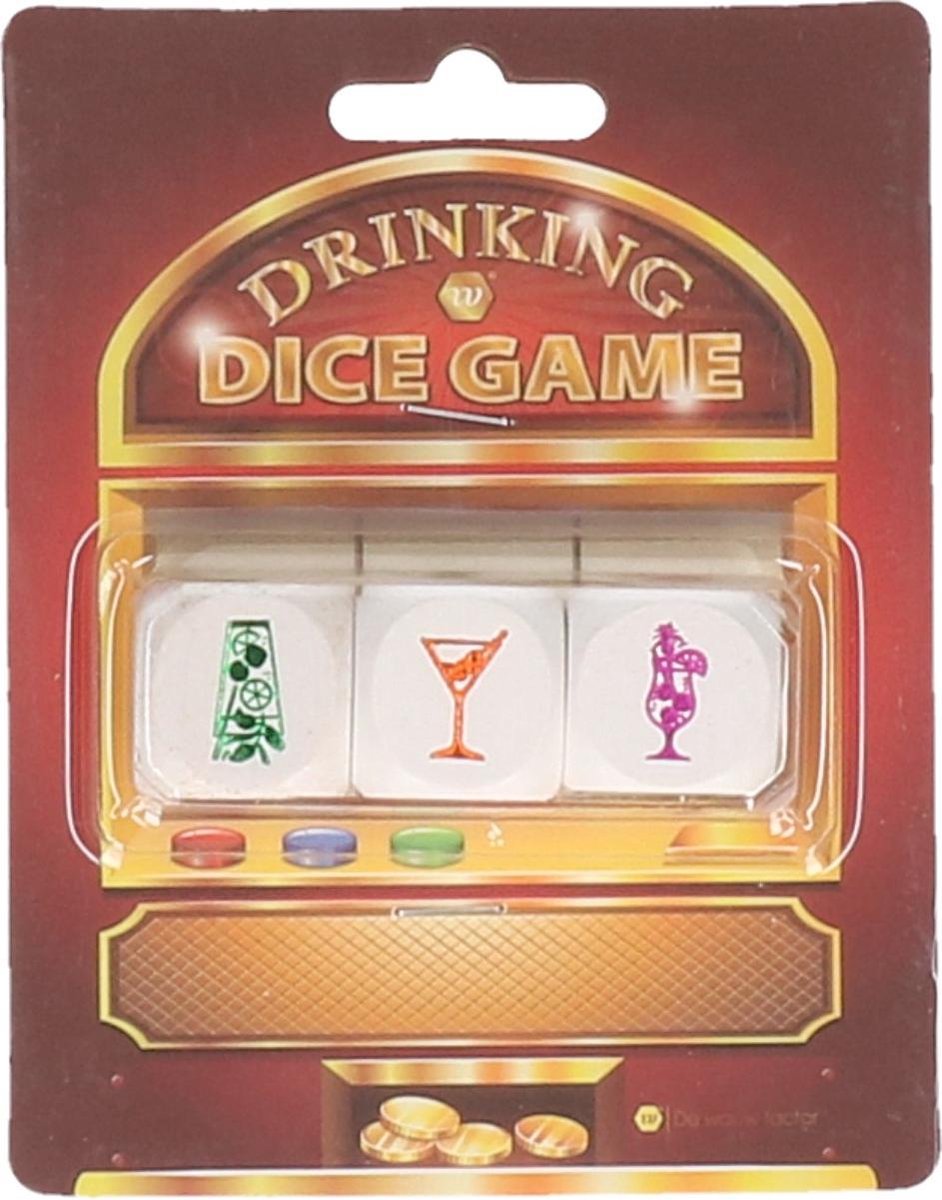 Drinkspel | Drinking dice | Voordrinken | Party | Feestje | Drank spel | Dobbelspel