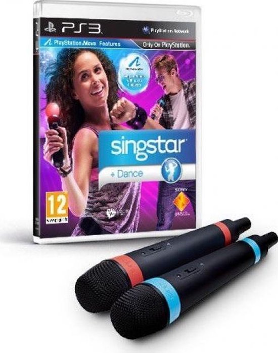 Singstar Dance + 2 Wireless Microphones (Move Compatible) Games