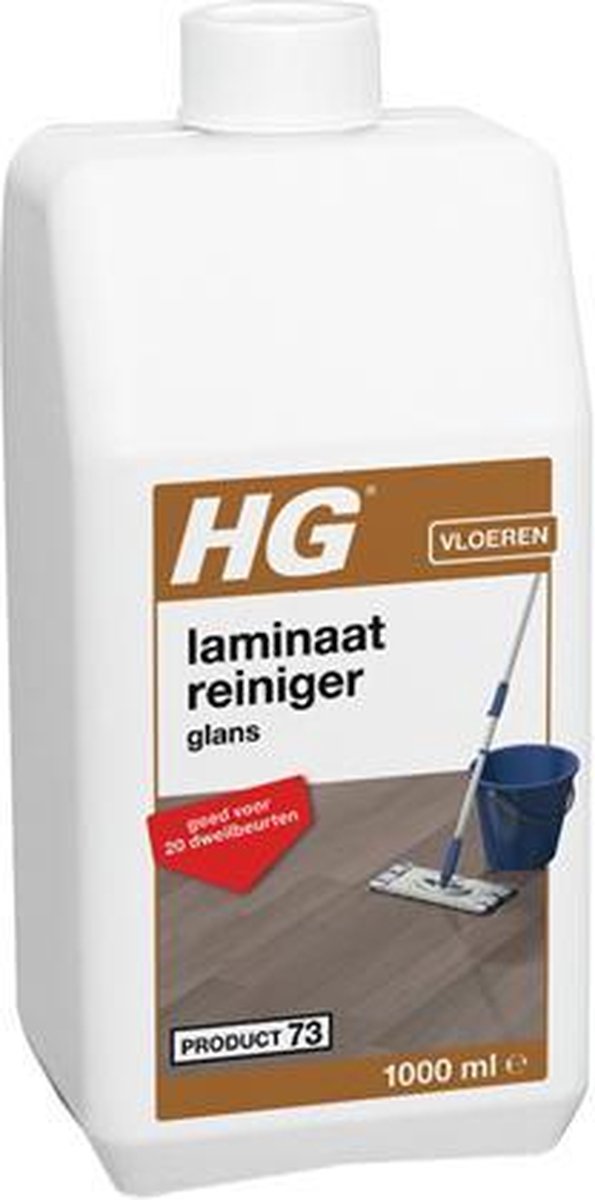 HG laminaatreiniger glans (product 73) 1L - HG