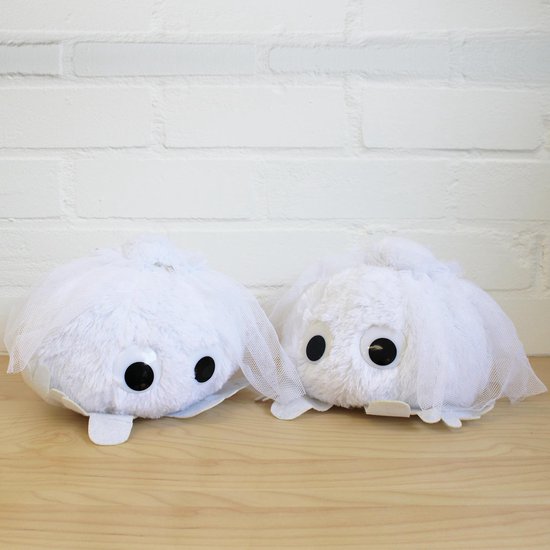Mega Wuppies - Poupées de couple de mariée - Femme et femme - Décoration de mariage - Wuppie Nounours