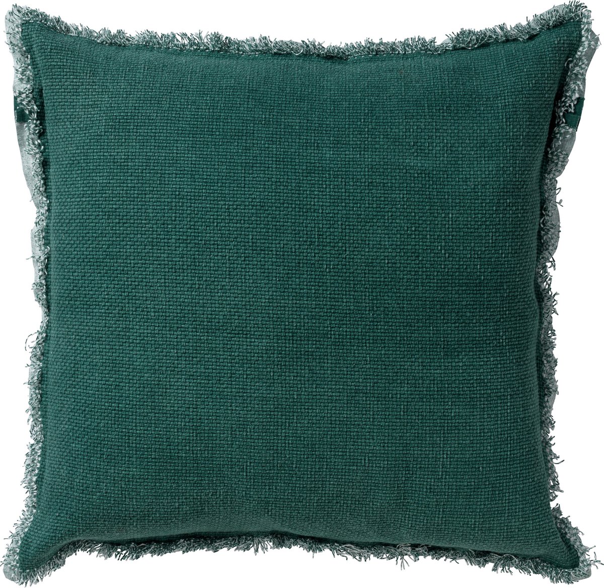 Dutch Decor BURTO - Sierkussen 60x60 cm - gewassen katoen - Sagebrush Green - groen - Inclusief binnenkussen - Luxe kussens voor woonkamer & bank Sage groen