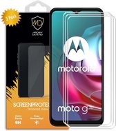 3-Pack Motorola Moto G30 - G20 - G10 Screenprotectors - MobyDefend Case-Friendly Gehard Glas Screensavers - Screen Protectors - Glasplaatjes Geschikt Voor Motorola Moto G30 - Moto G20 - Moto G10