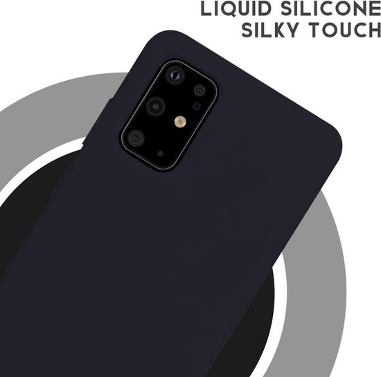 Solid Coque Samsung Galaxy S10 Lite 2020 Soft Touch Silicone Liquide Flexible TPU Caoutchouc - Mist Blue