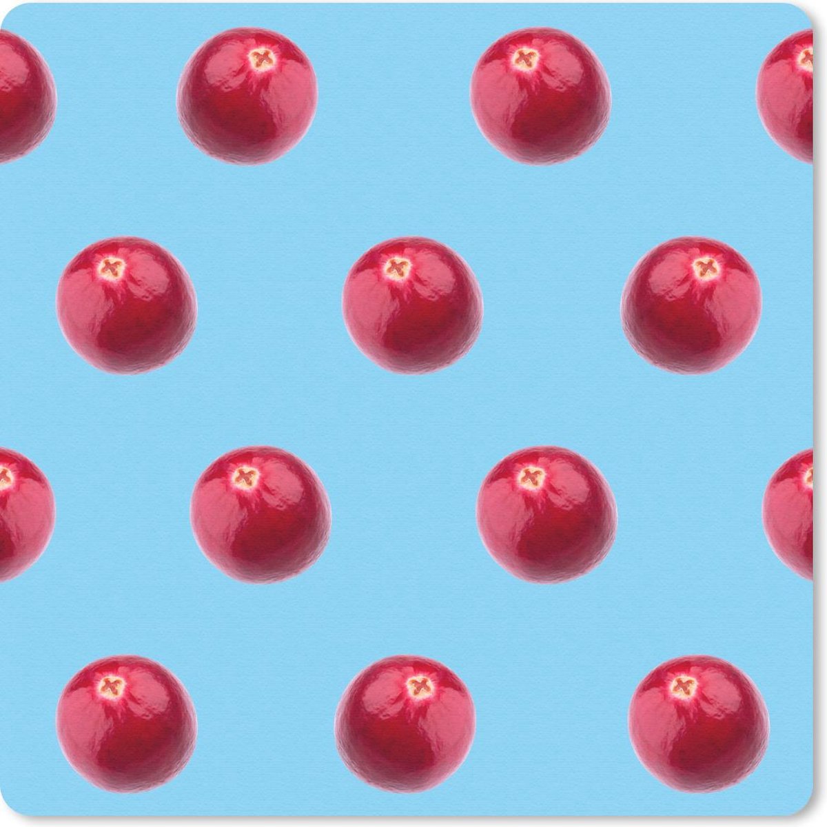 Muismat 30x30 cm - Mousepad Fruit - Zomer - Patroon - Muismatten